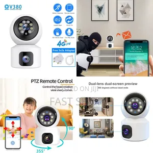Double Lens 4g Simcard Camera