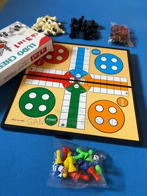 3in1 Ludo + Chess + Checkers 3በ1