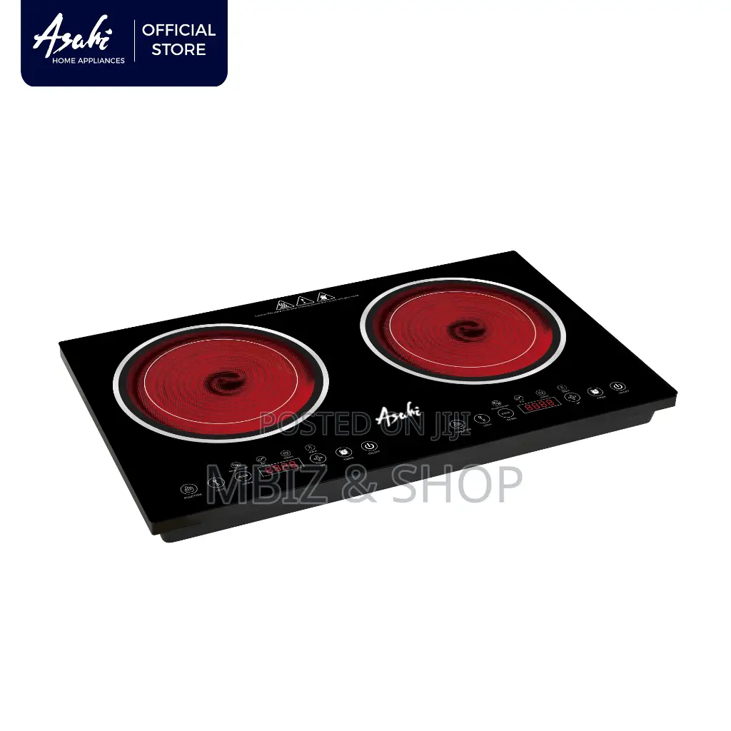Double Infrared Plate Digital Stove