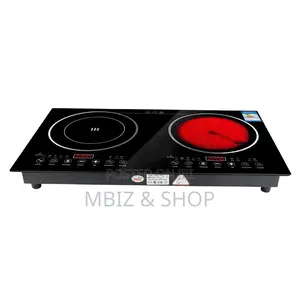 Double Infrared Plate Digital Stove