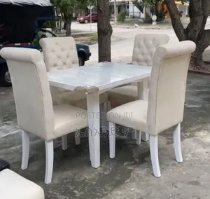 Lezar Sets Dining Table 4 Family