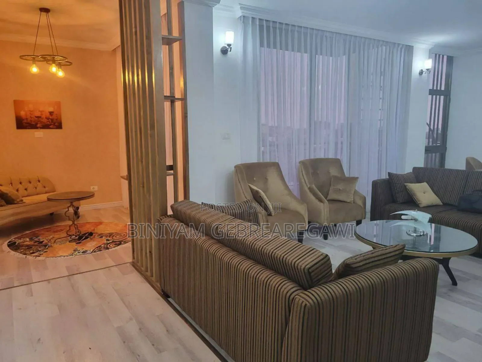 Furnished 2bdrm Apartment in Apartment, Bole for rent