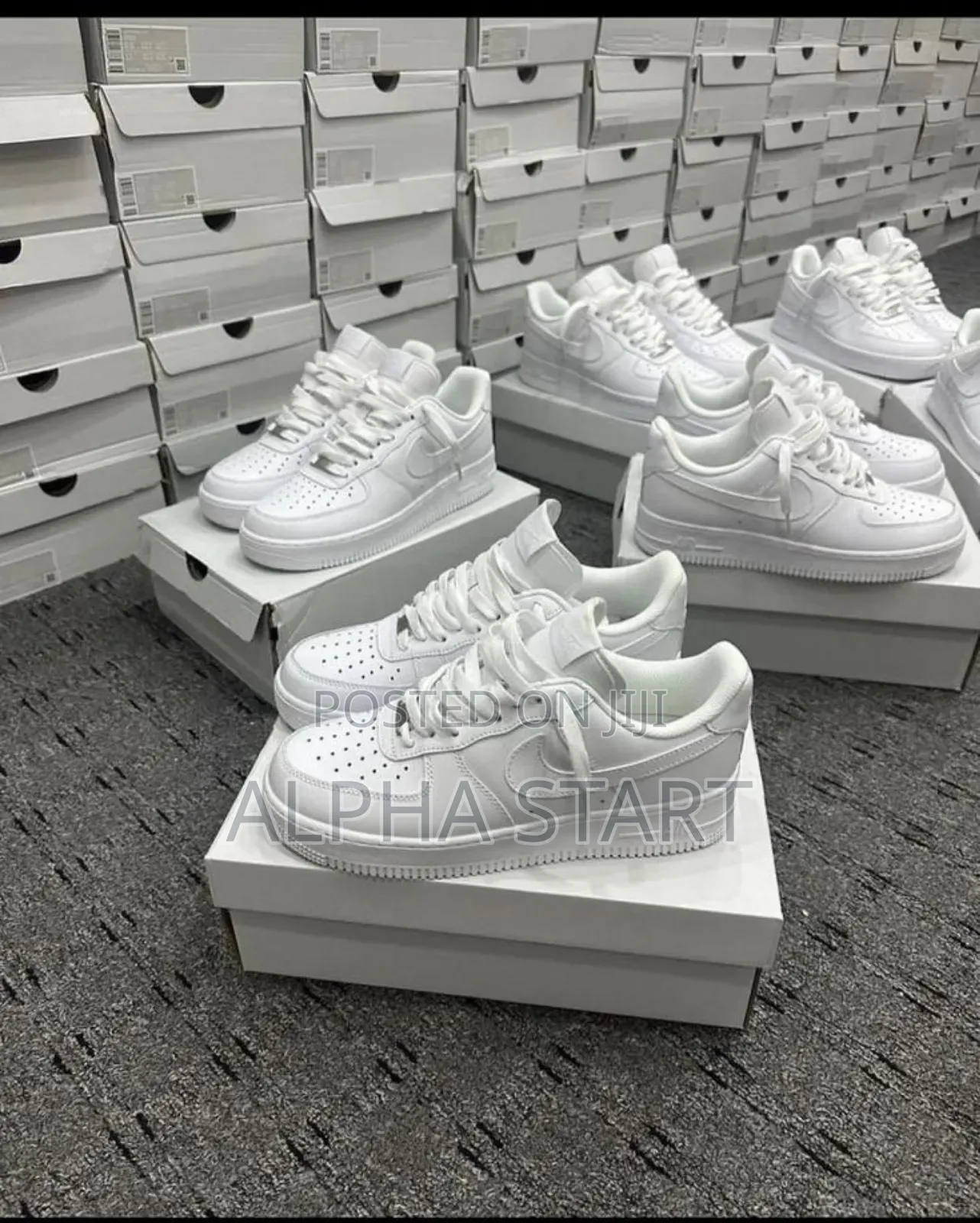 Nike Air Force High Smooth Sneakers for You Made in Vietnam