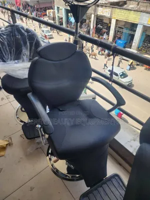 Chrome Hair Salon Chair የውጪ የፀጉር ቤት ወንበር