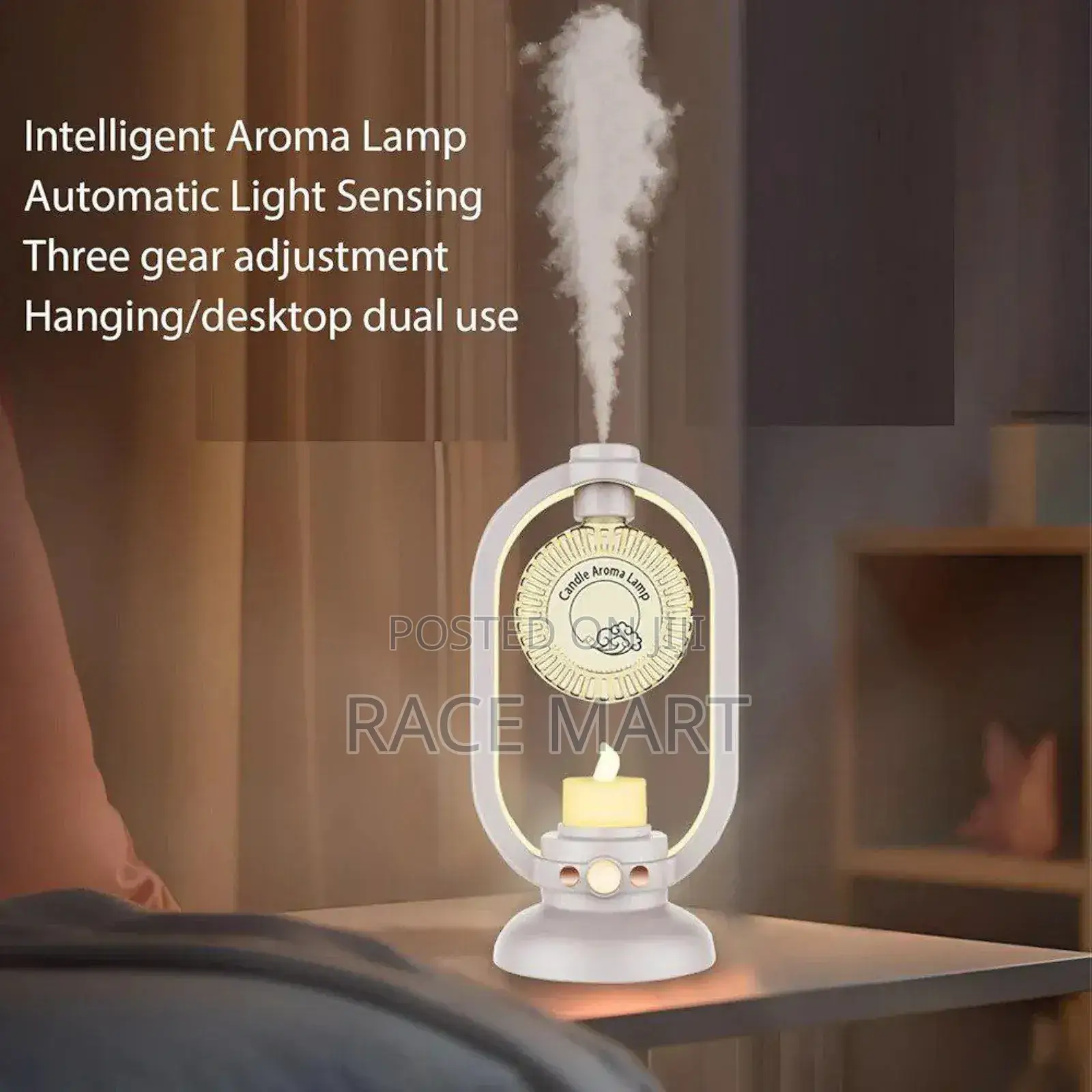 Candle Aroma Lamp Humidifier