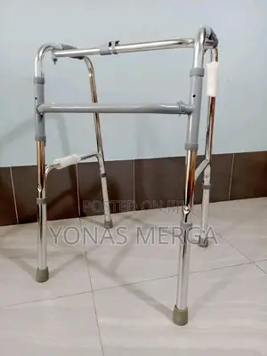 Walker翁١walking Frame Two Front Wheels盌٦safe, Non-Slip Tips