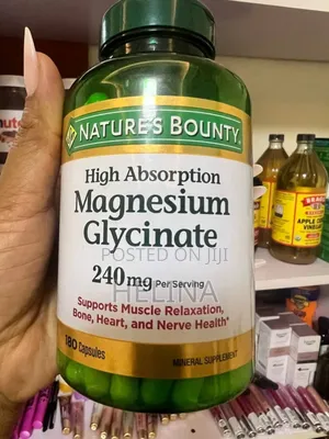 Nature's Bounty Magnesium Glycinate Mineral Supplement