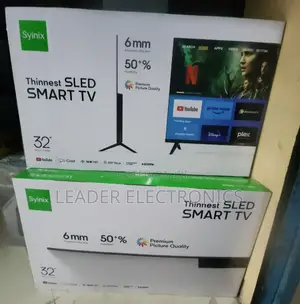 Syinix Tv 32" Smart Android Tv New 2025