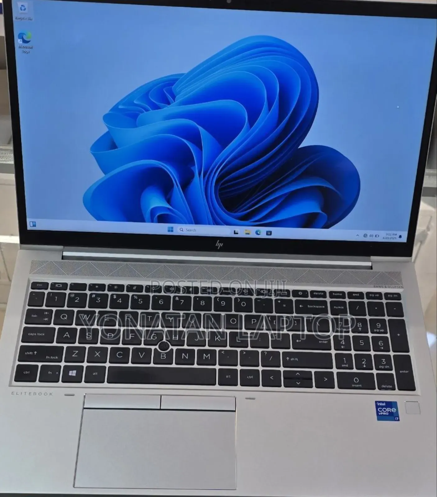 New Laptop HP EliteBook 850 16GB Intel Core I7 SSD 512GB