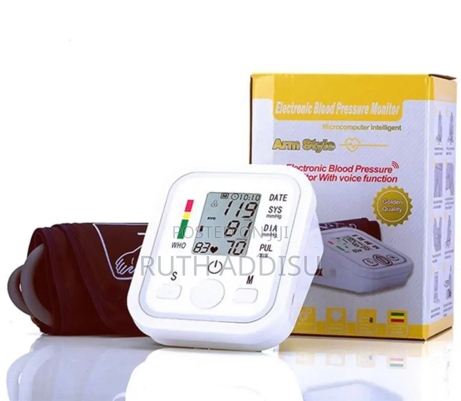 Digital Blood Pressuer Monitor嵕我blood Pressure Monitor New