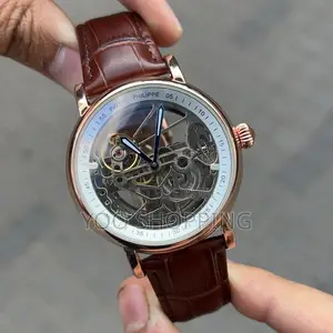Patek Phillipe Transparent Luxurious Automatic Watch