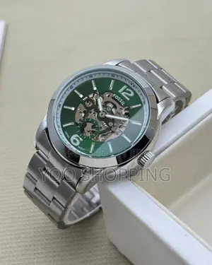 Fossil Skeleton Dial Automatic Watch