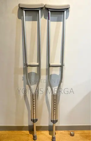 Underarm Crutchesن右walking Crutch Adult Physio-New-Pair(2pc)