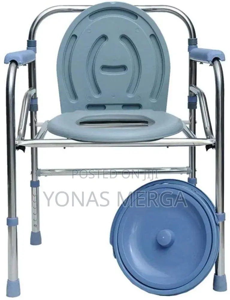 Commode Chair:氹 Simple Commode Chair Saves Space韭شtoilet Pot