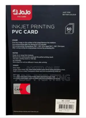PVC Card Sheet