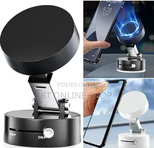 Vacuum Suction Phone Holder