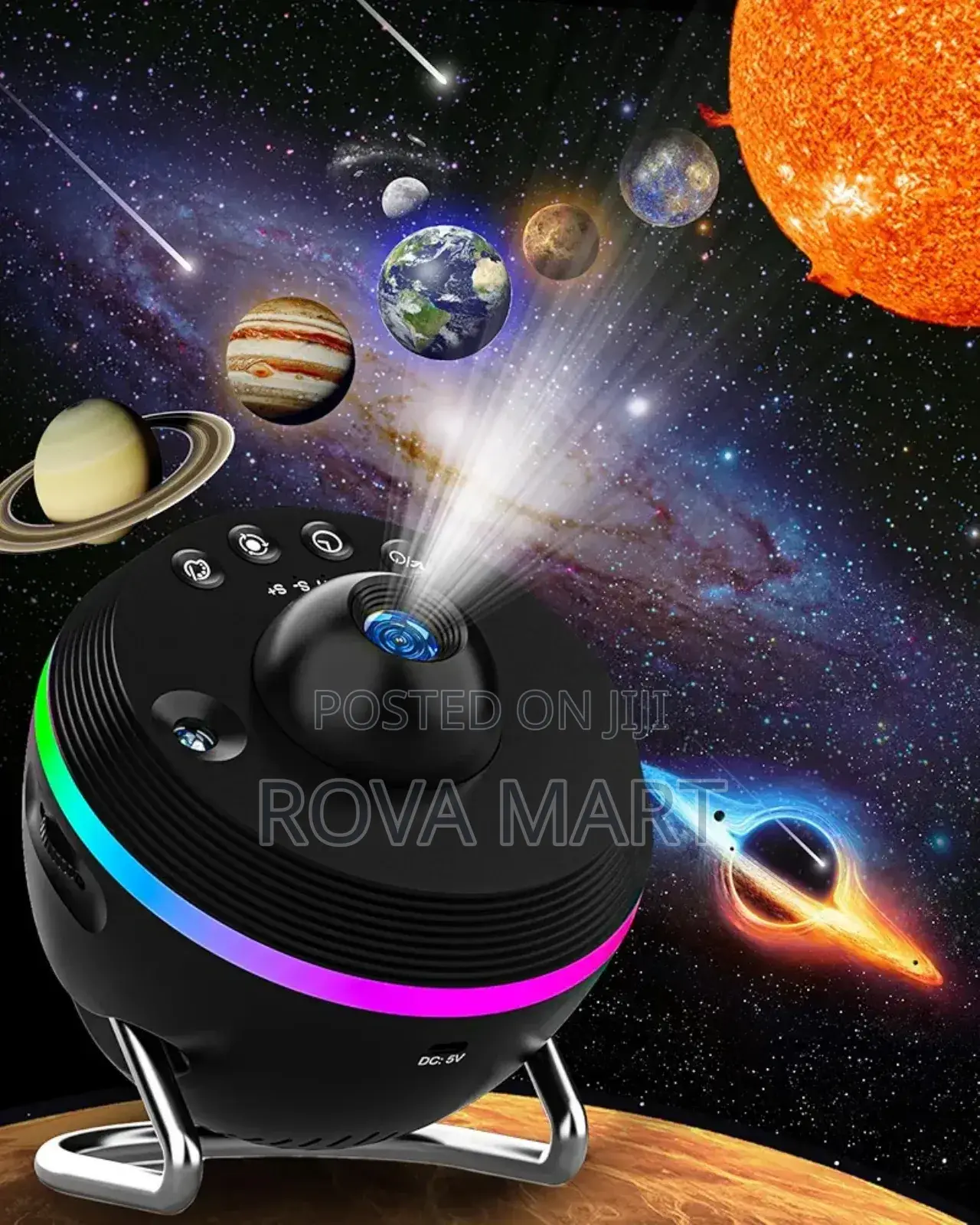 A Meteor and Galaxy Projector