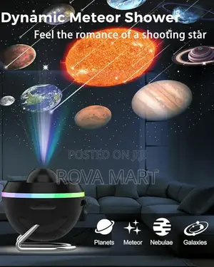 A Meteor and Galaxy Projector