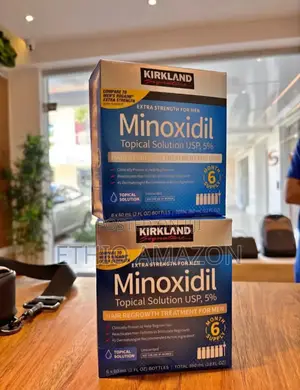 Minoxidil Hairgrow የፀጉር ማብቀያ