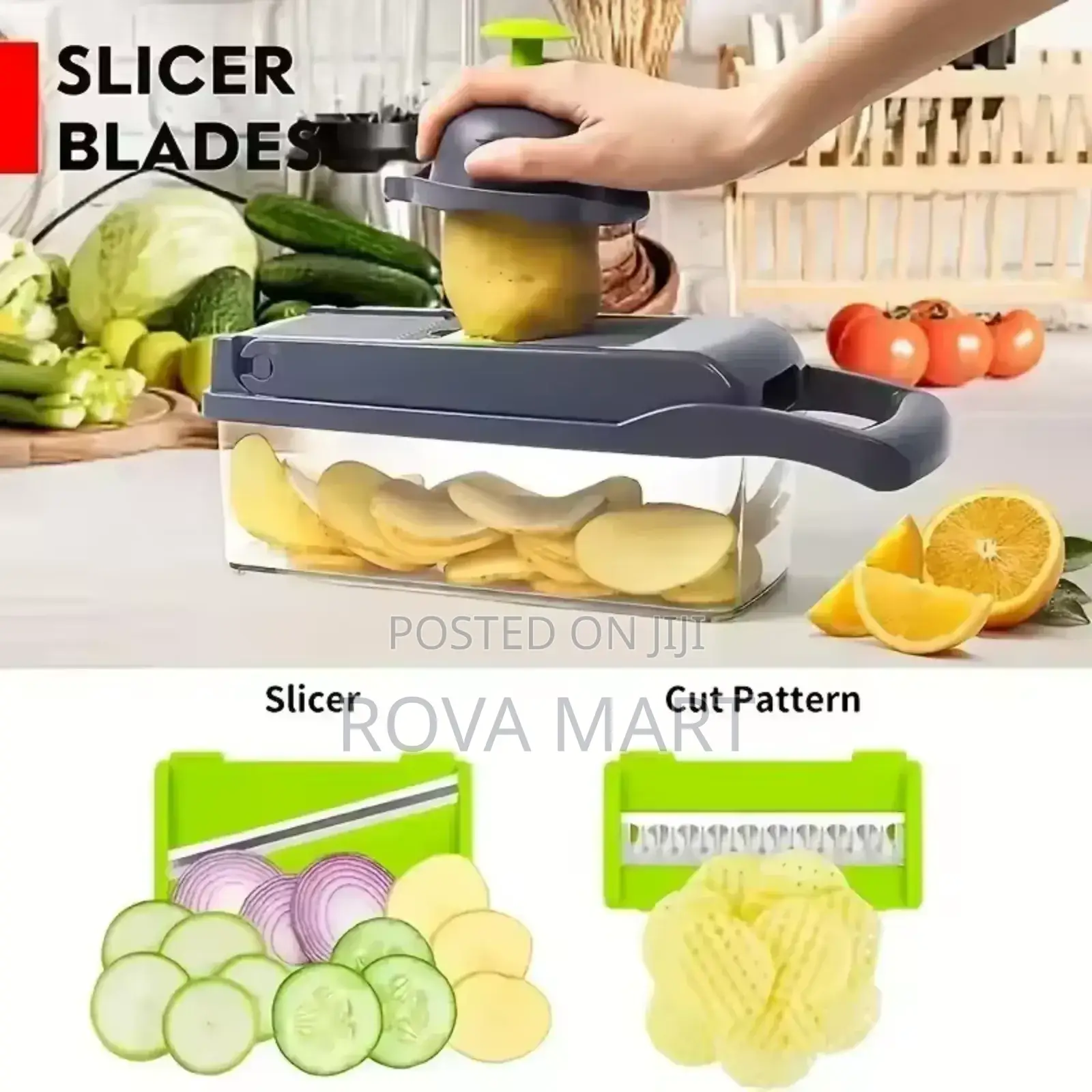 16 in 1 Multifunction Vegetable Chopper