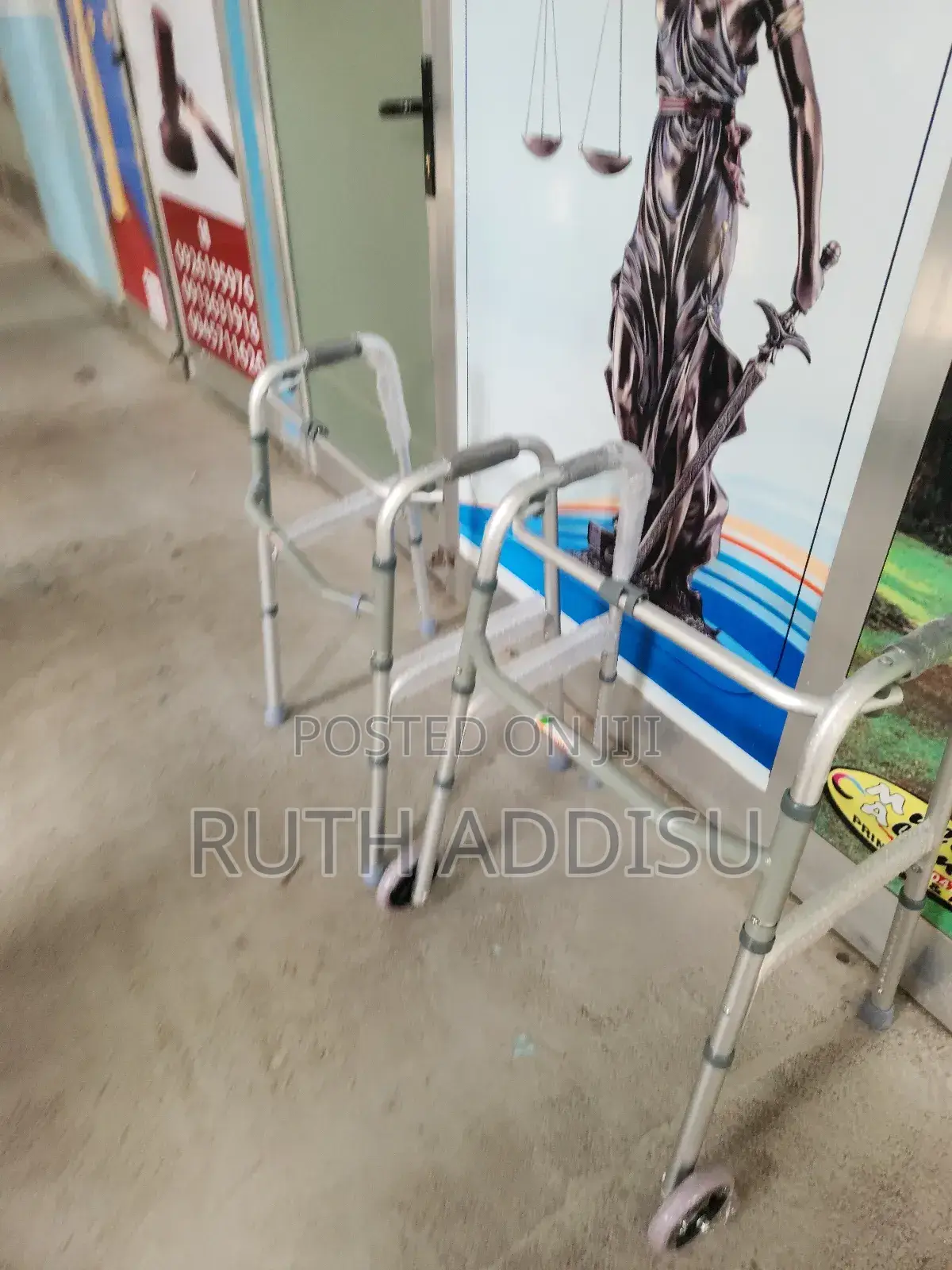 Medical Walker瓶蓋almunium Walker覶我walker Foldable受損almunium