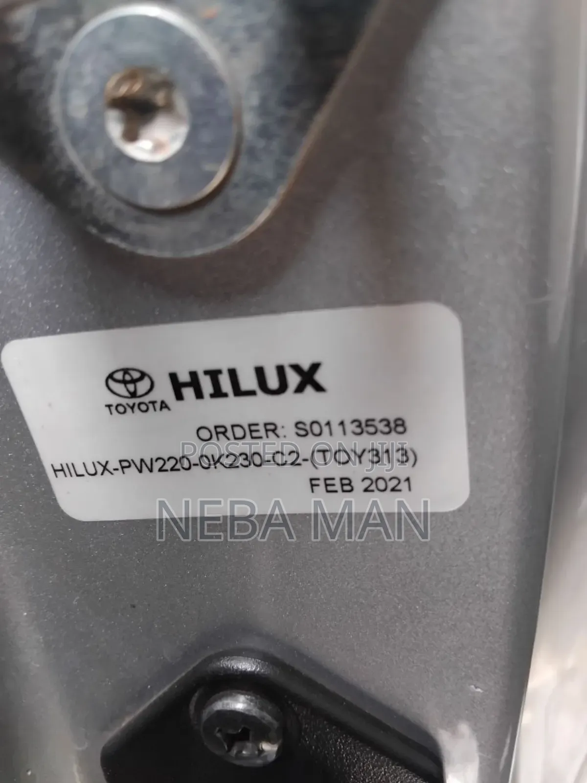 Toyota Hilux 2021 Gray