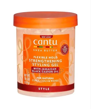 Cantu Shea Butter Maximum Hold Strengthening Styling Gel