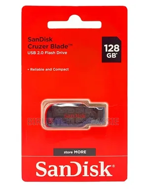 Original Sandisk Cruzer Blade 128gb Usb 2.0 Flash Drive