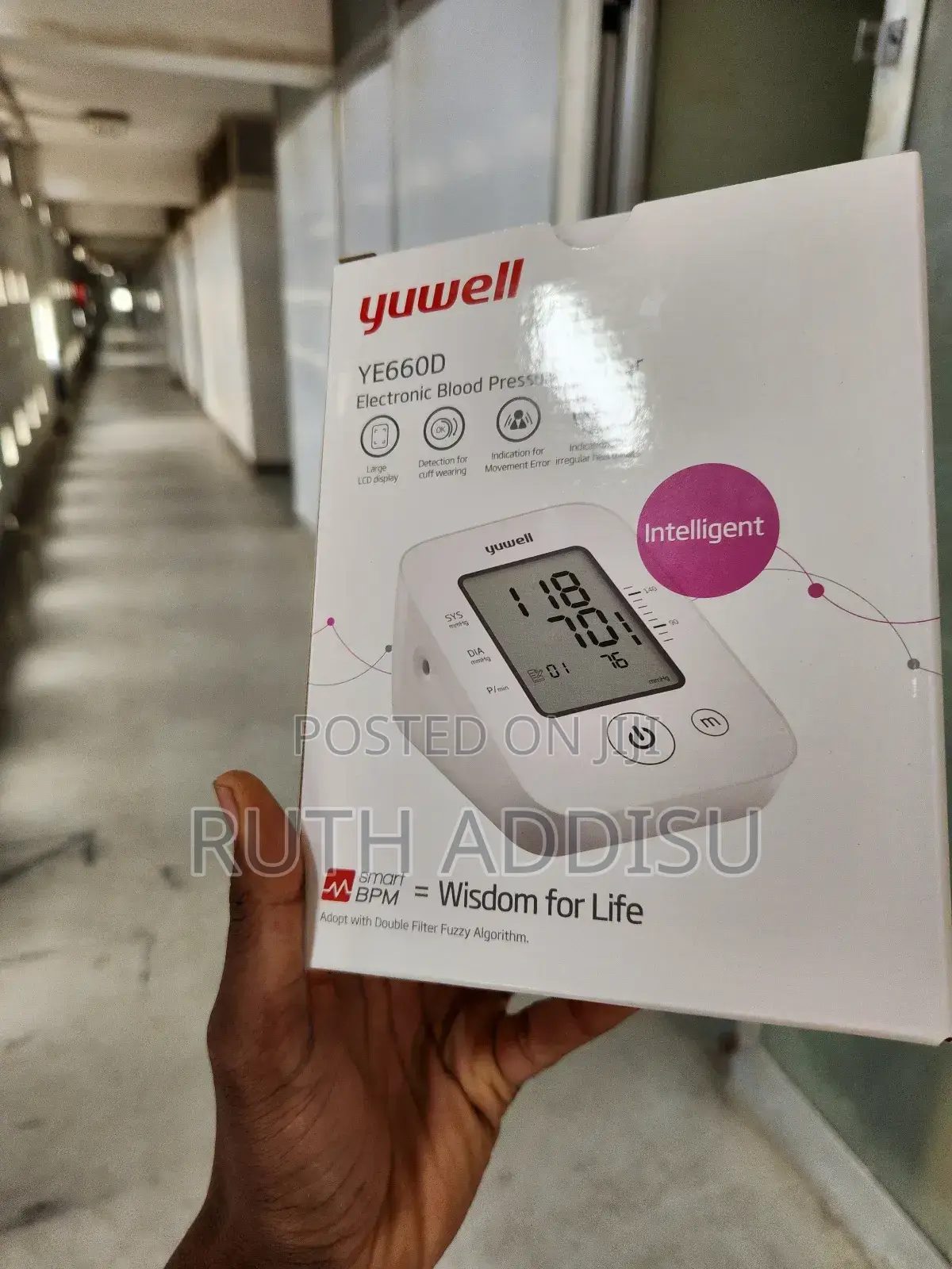 Digital Blood Pressuer Monitor藥材medical Packed Bp Monitor