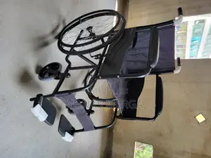 Commode Wheelchair (With Safety Belt窄نwheelchair合زwheelchair