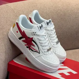 Bape Star White Shark