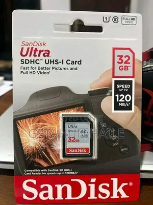 Sandisk Ultra 32gb Camera Memory Card (Sdhc 32gb Memorycard