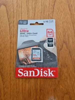 Sandisk Ultra 64gb Camera Memory Card (Sdxc 64gb Memorycard