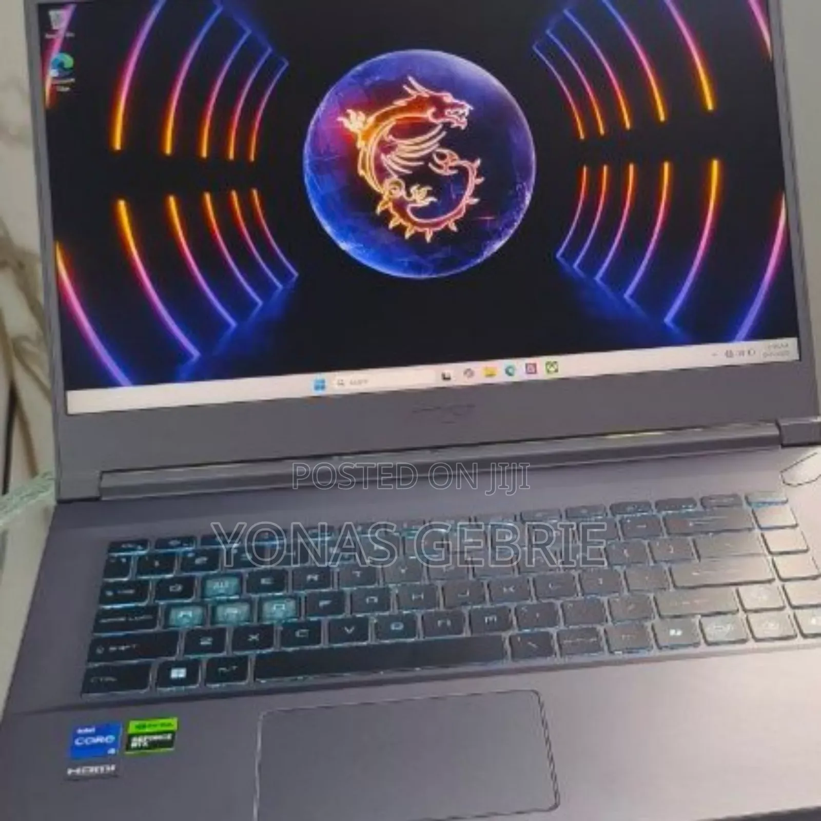 New Laptop MSI 16GB Intel Core I5 SSD 512GB