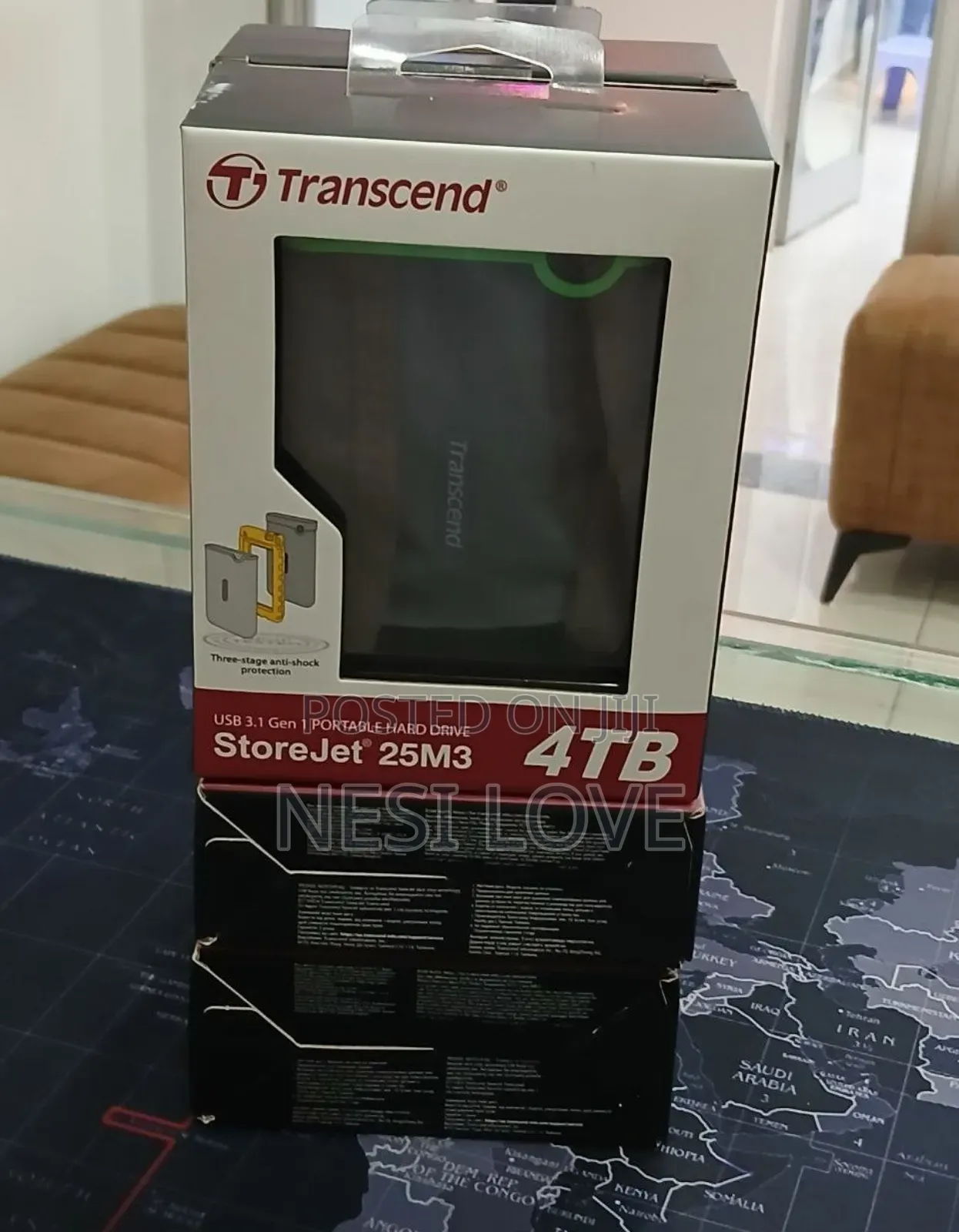 4tb Transcend External Hard Disk Drive Storage