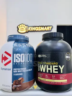 Optimum Nutrition and Iso Dymatize Whey Proteins (Discount)