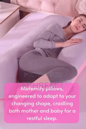 U Shape Maternity Pillow በእርግዝና ወቅት የመኝታ አለመመቸት ፡ G