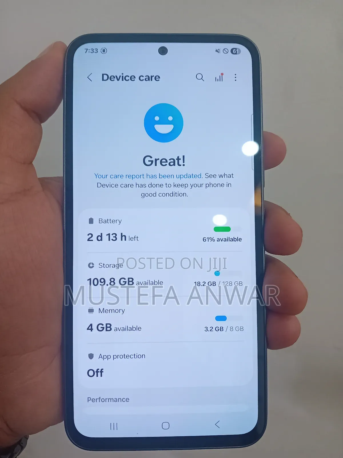 New Samsung Galaxy A54 5G 128 GB Black