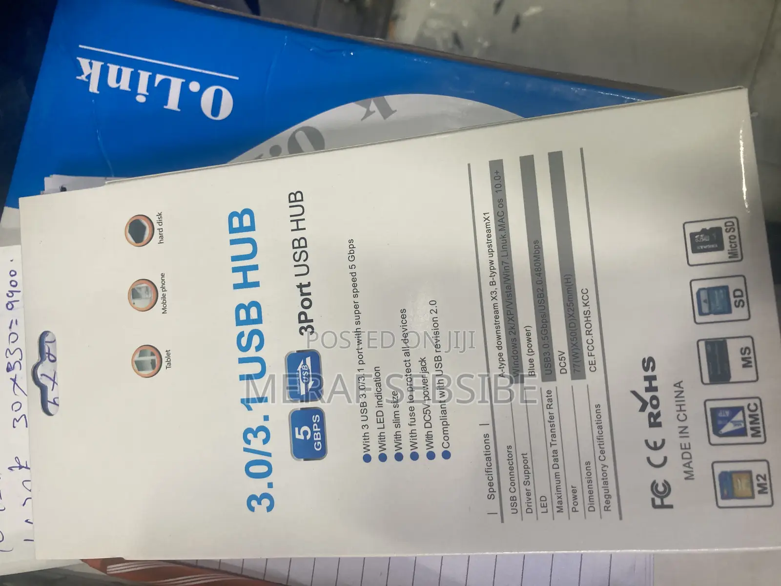3 Port Usb Hub
