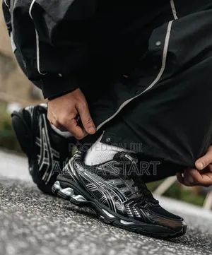 Asics Gel Kayano 14 Black Pure Silver" Unisex Shoes Unisex