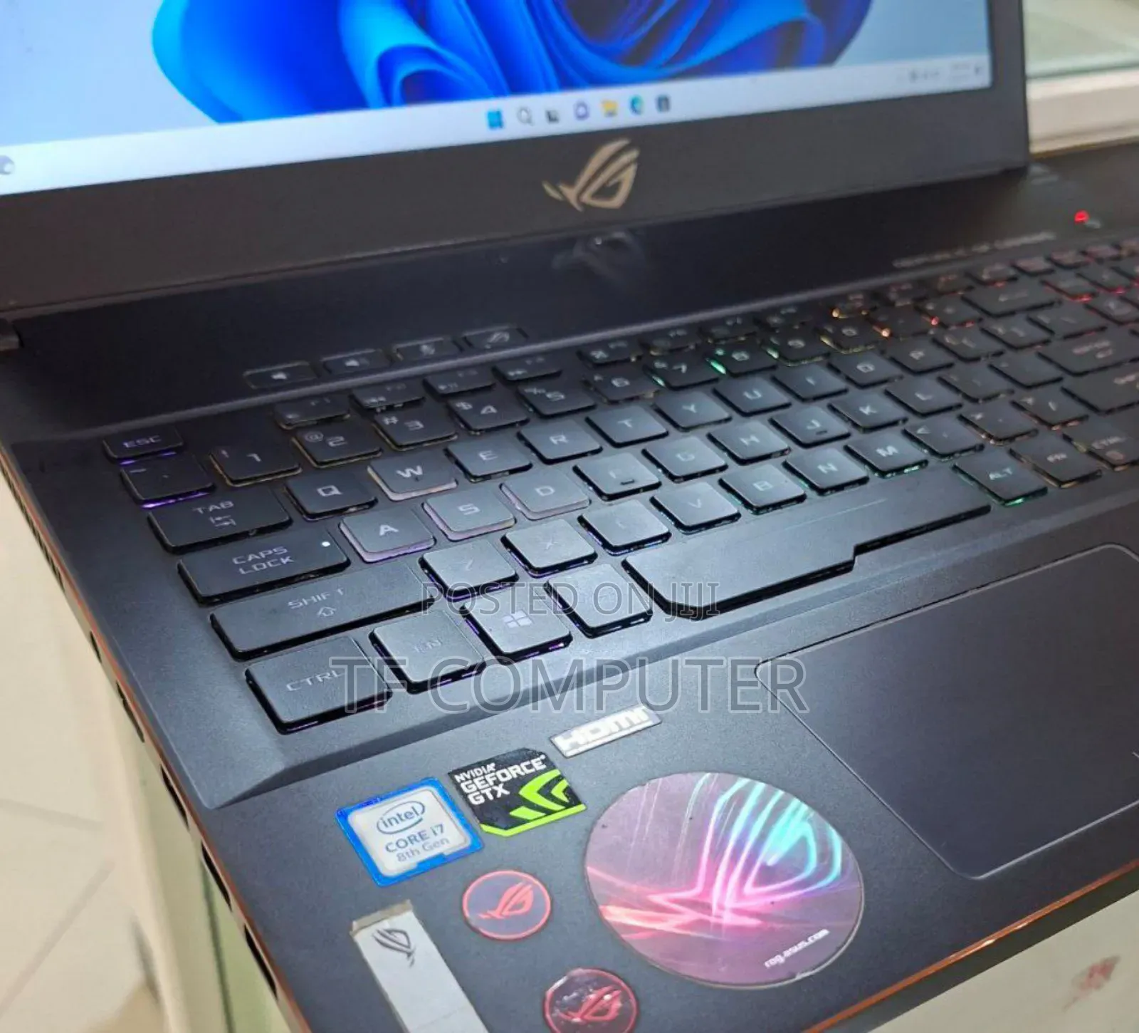New Laptop Asus ROG Zephyrus G15 16GB Intel Core I7 HDD+SSD 1T