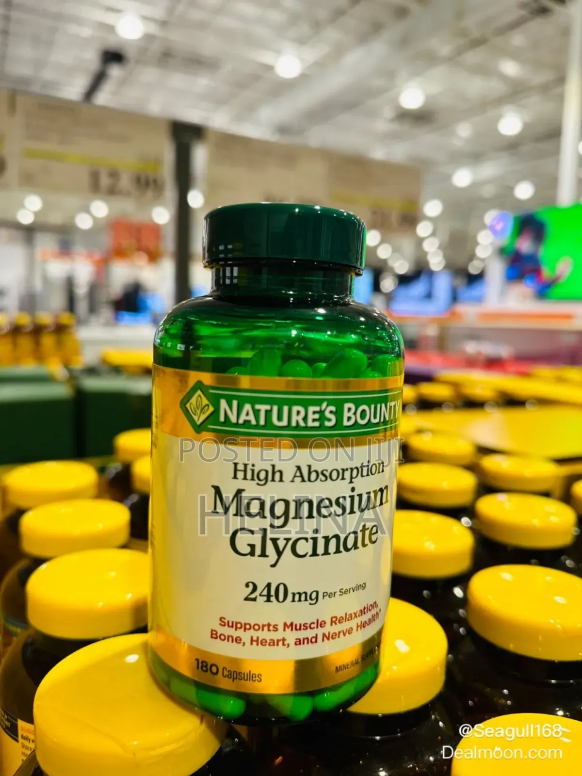 እንቅልፍ ለሚያስቸግራቹ በጠቅላላ Magnesium Glycinate አስገብተንላቹዋል
