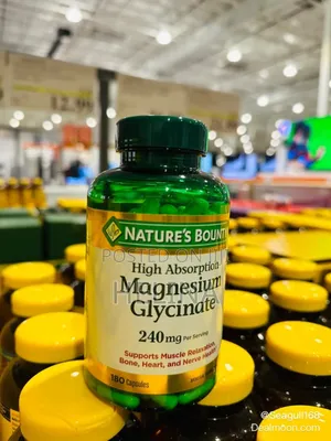 እንቅልፍ ለሚያስቸግራቹ በጠቅላላ Magnesium Glycinate አስገብተንላቹዋል