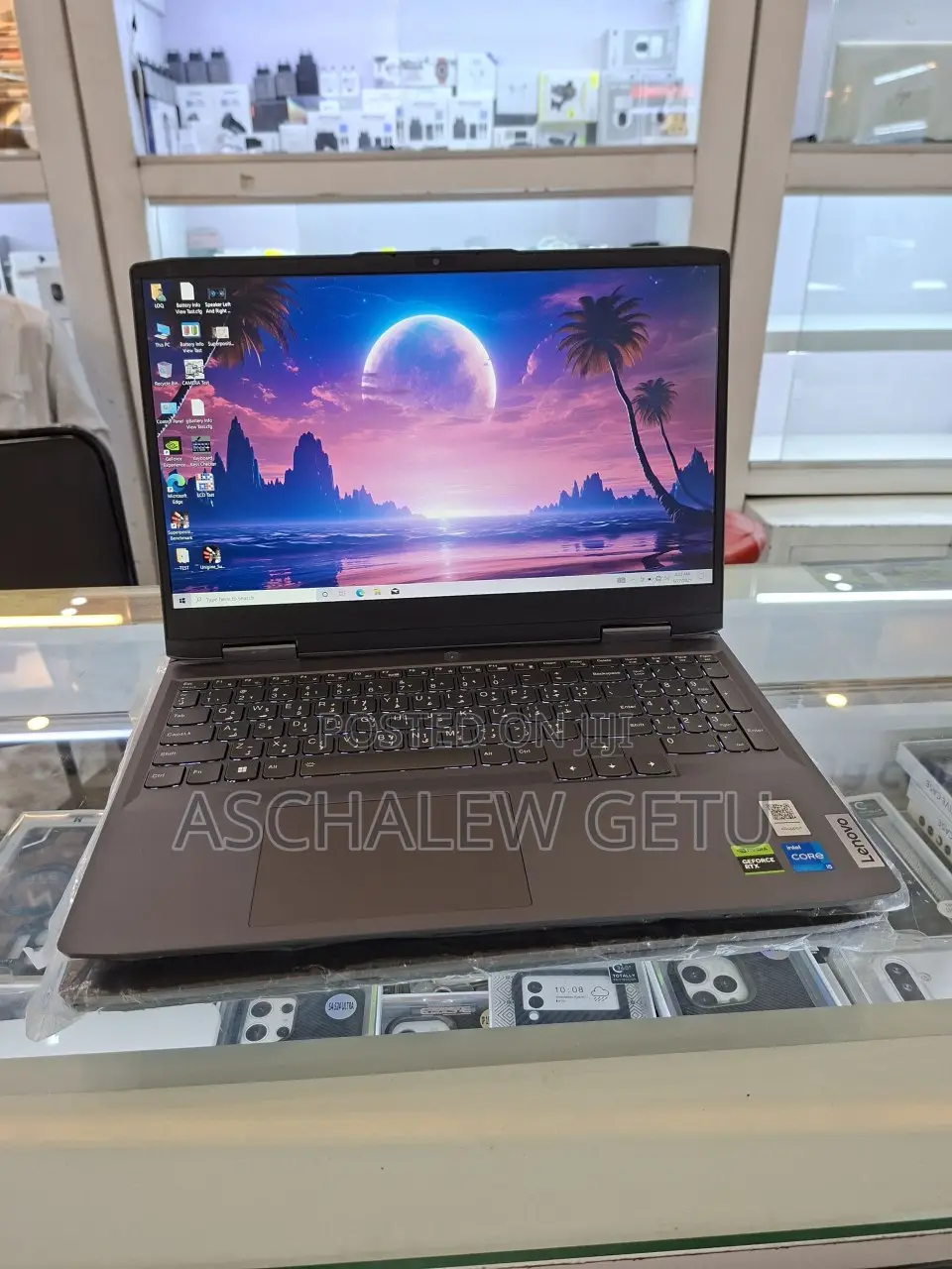 New Laptop Lenovo LOQ 15ARP9 16GB Intel Core I5 SSD 512GB