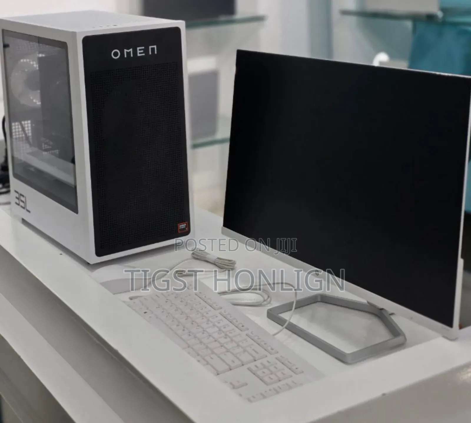 New Desktop Computer HP Omen 40L 32GB AMD Ryzen 7 SSD 1T