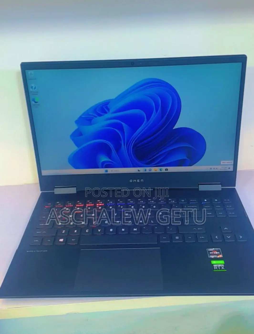 New Laptop HP Omen X 16GB AMD Ryzen 7 SSD 512GB