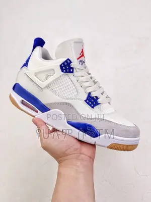 Original Air Jordan 4 X Nike Sb ‘Military Blue’ Men’S Shoes