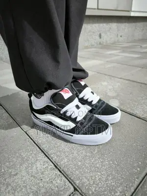 Original Vans Knu Skool ‘Black/White’ WMNS Classic Shoes