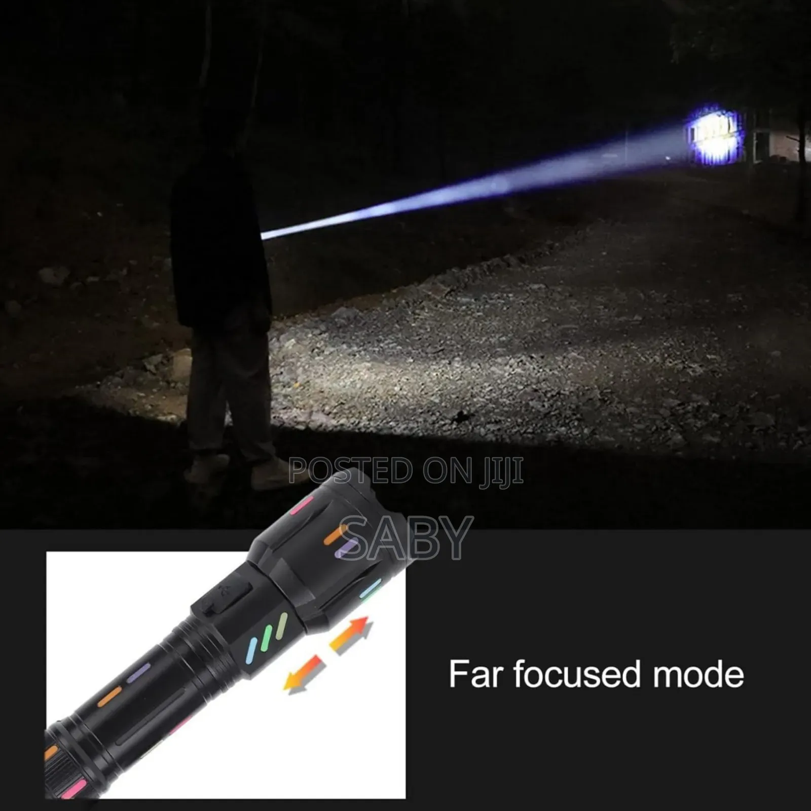 Led Rechargeable Flashlight