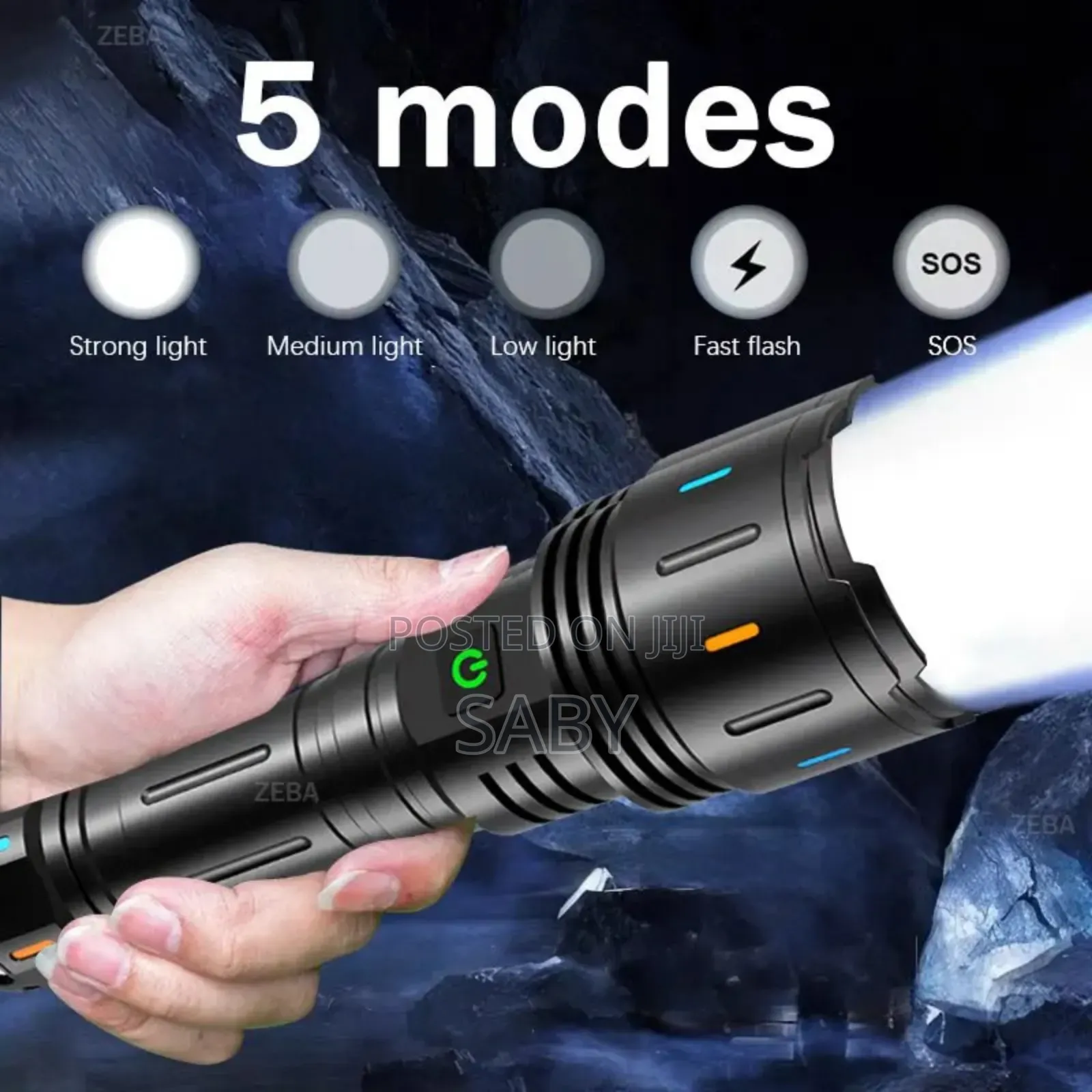 Led Rechargeable Flashlight